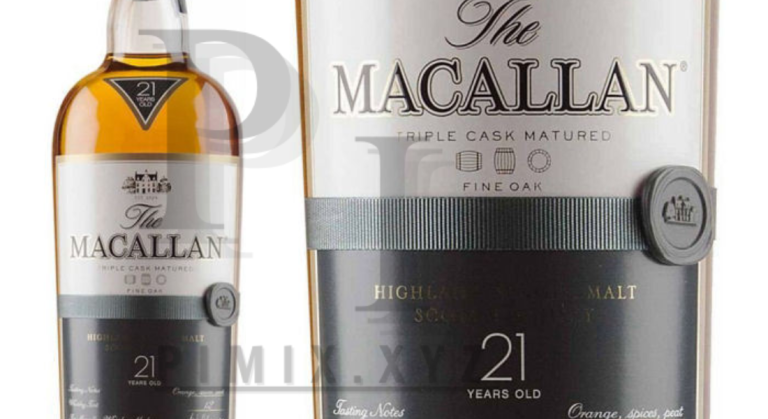 Macallan Sherry Oak 21 Year