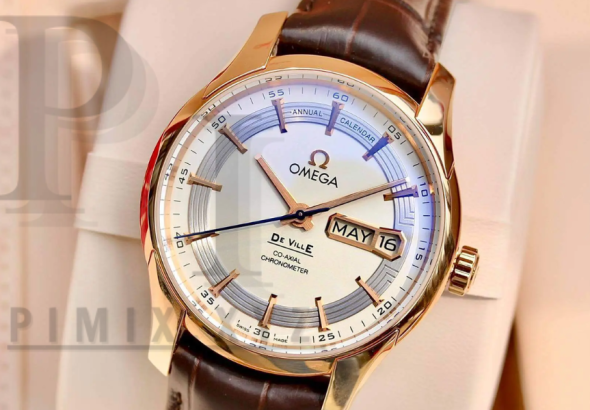 Omega De Ville Hour Vision Annual Calendar